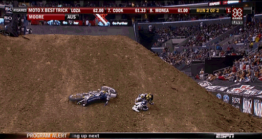 A crossmotoros hétfője